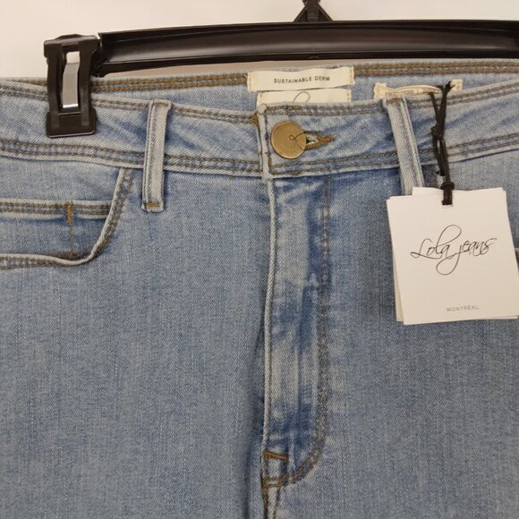 Lola Jeans | NWT Lindsey High Rise Denim Capri | Size 30 - Picture 3 of 11